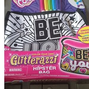 Color Your Own Be You Hipster Bag New